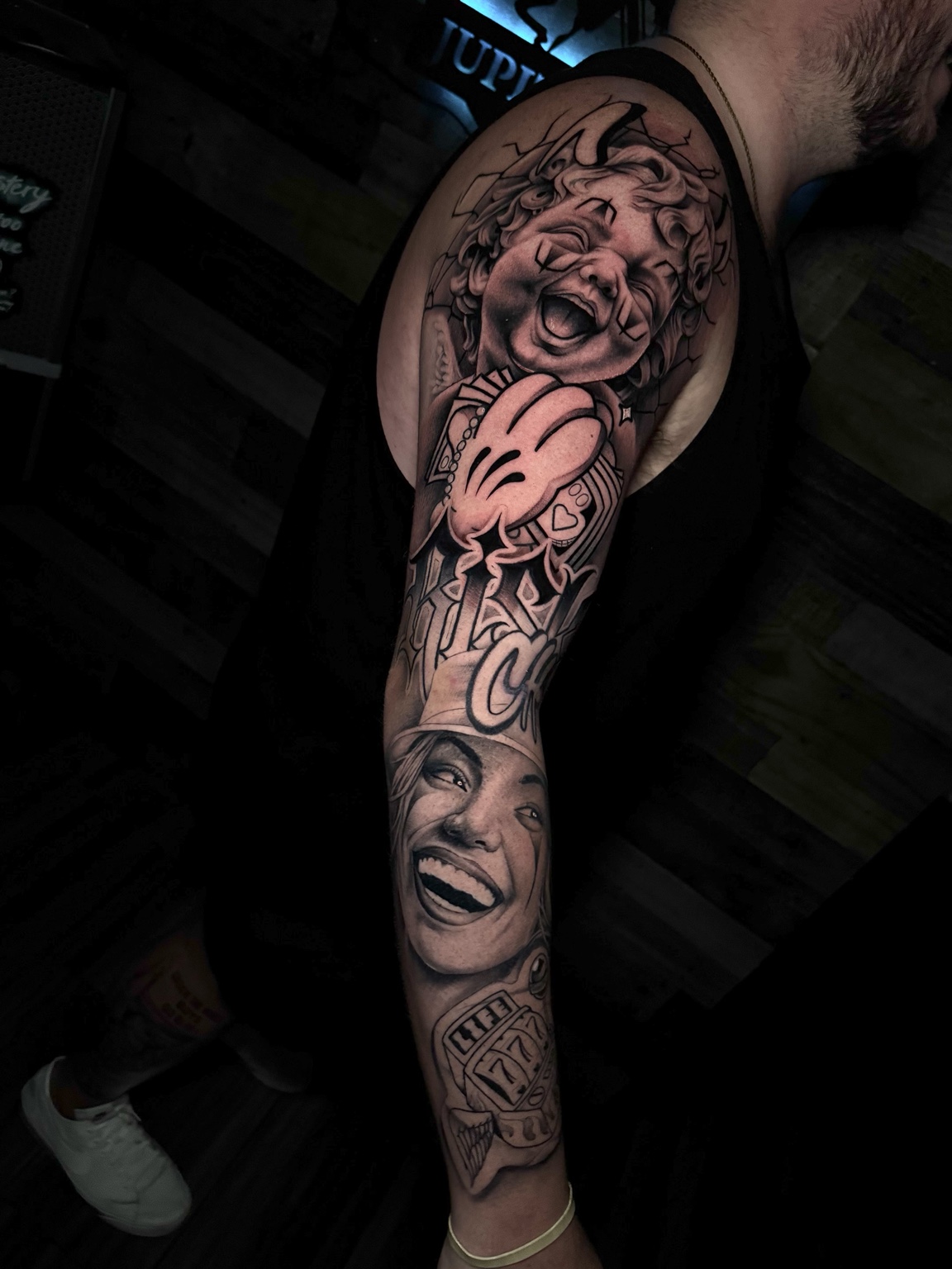 Color realism tattoo
